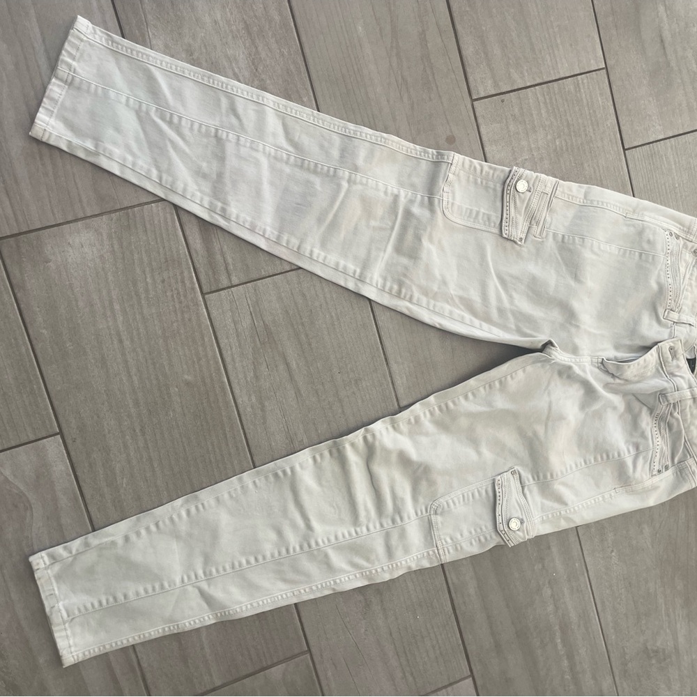 WHBM Women's Light Gray Ankle Pants